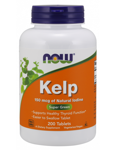 NOW Kelp 150mcg 200 tabletta