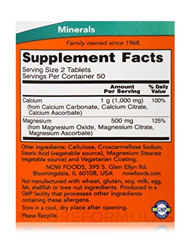Calcium & Magnesium Tablets Calcium & Magnesium Tablets