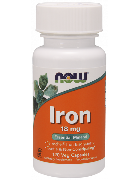 NOW Iron 18 mg