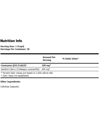 NOW CoQ10 100 mg 30 vcaps.