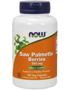 NOW Saw Palmetto Berries 550 mg