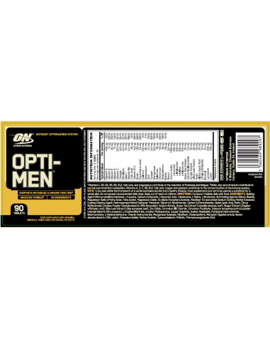 Optimum Nutrition Opti-Men (GB) 90Tablets
