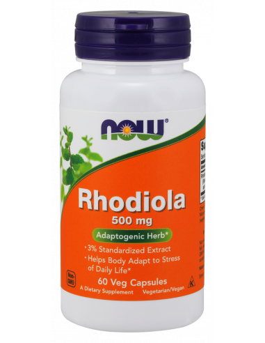 NOW Rhodiola 500 mg 