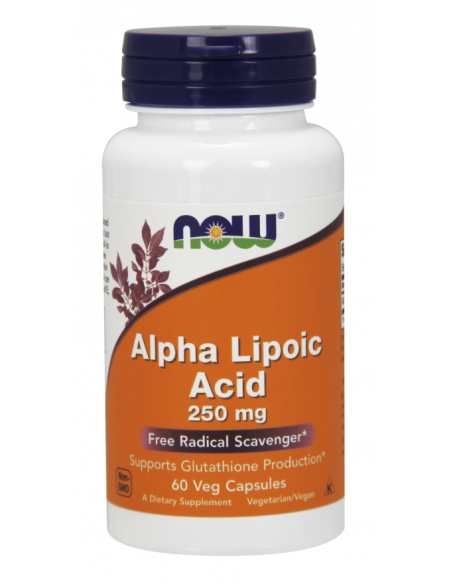 NOW Alpha Lipoic Acid 250 mg 60 caps NOW Alpha Lipoic Acid 250 mg 60 caps