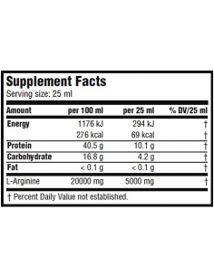 Scitec Nutrition Arginine Linquid 1000 ml 2