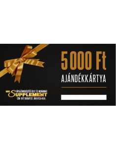 Ajádékkártya 5000Ft.