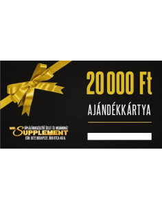 Ajádékkártya 20000Ft. értékben