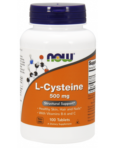 Now Foods L-Cysteine 500mg 