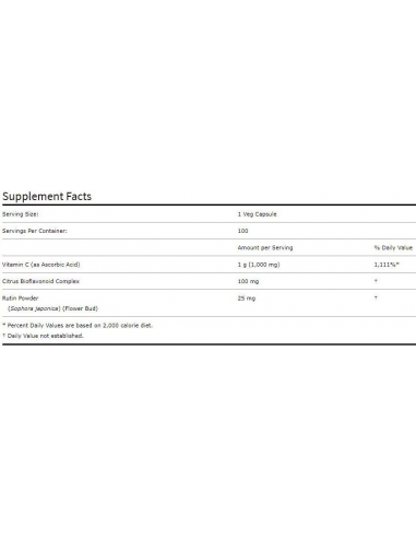 NOW C - 1000 with bioflavonoid 250 kapszula