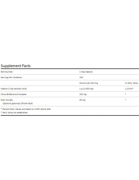 NOW C - 1000 with bioflavonoid 250 kapszula