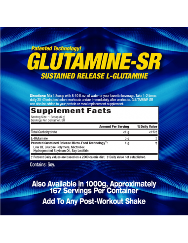 MHP Glutamine-SR 1000g