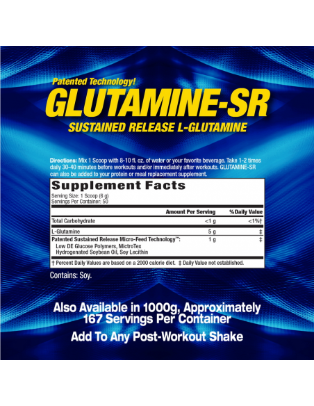 MHP Glutamine-SR 1000g