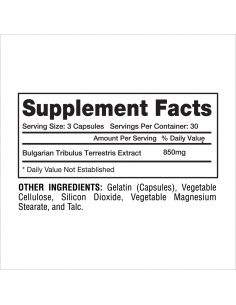 Gaspari Nutrition Tribulus 650 mg 90 kapszula 2