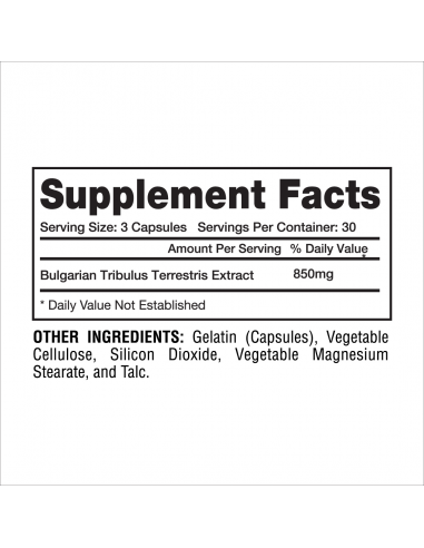 Gaspari Nutrition Tribulus 650 mg 90 kapszula