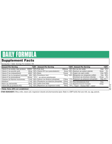 Universal Daily Formula