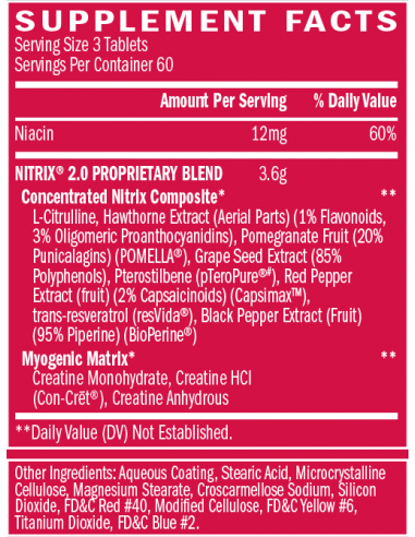 BSN Nitrix 2.0 180 tabletta