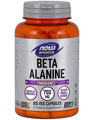 NOW Beta-Alanine 750 mg 120 kapszula
