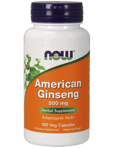 NOW American Ginseng 500 mg 100 vegan kapszula