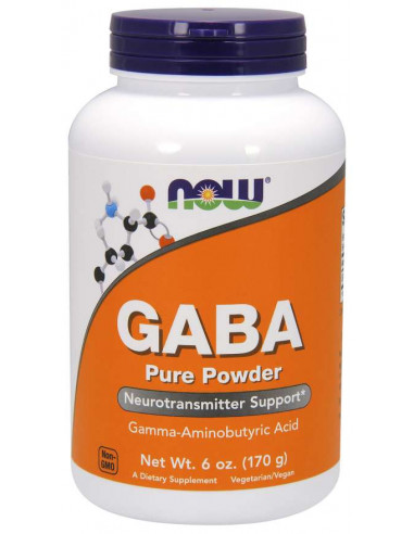 NOW GABA Pure Powder 170 g