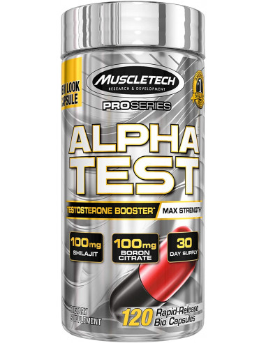 MuscleTech Pro Series Alpha Test MuscleTech Pro Series Alpha Test