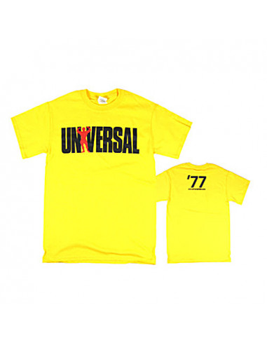 Univer Nutrition Usa 77 T-Shirt sárga