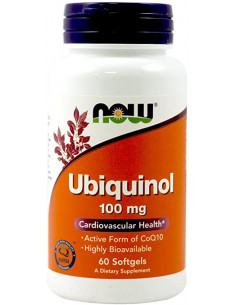 Now Foods Ubiquinol 100mg 60