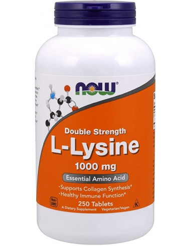 Now L-Lysine 1000mg 250