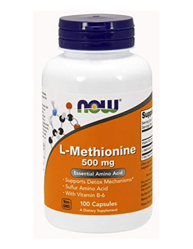 NOW L-Methionine 500 mg 100