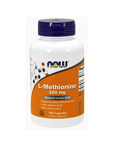 NOW L-Methionine 500 mg 100