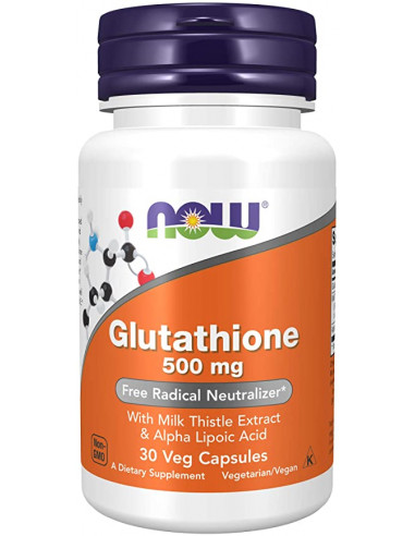 NOW Glutathione 500mg 30