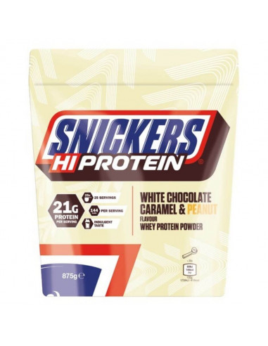 Snickers Protein Powder 875 g White Chocolate Caramel & Peanut