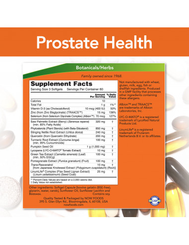 NOW Clinical Strength Prostate Health