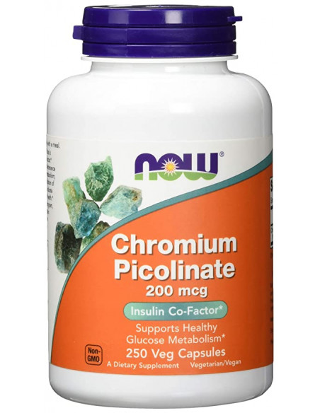 NOW Chromium Picolinate 200mcg 250