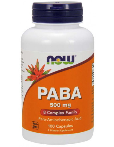 NOW PABA 500 mg