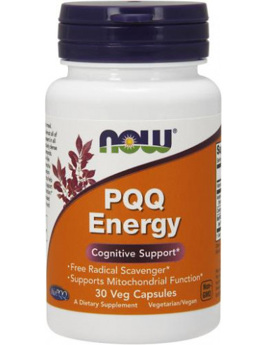 NOW PQQ Energy 30 vegan