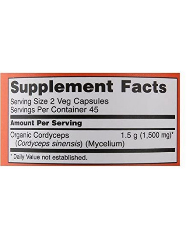 NOW Cordyceps 750 mg