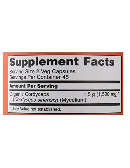 NOW Cordyceps 750 mg