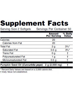 NOW Pumpkin Seed Oil 1000 mg 2