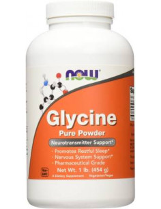 NOW Glycine Pure Powder 454g