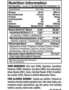 Mutant BCAA 1044g 2