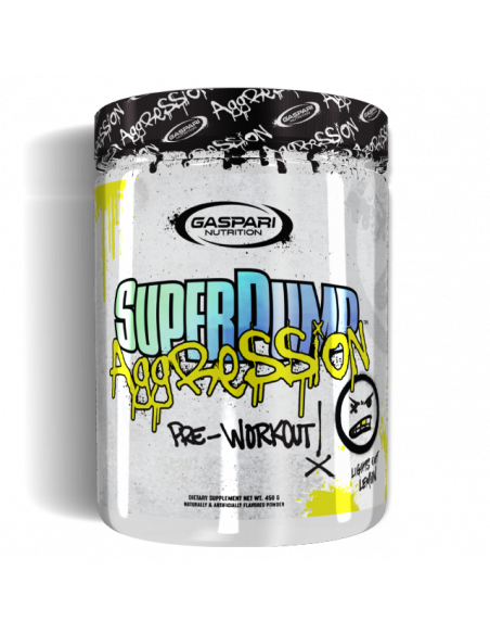 Gaspari Nutrition SuperPump Aggression lemon