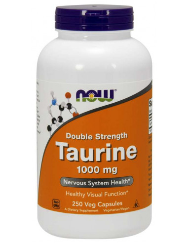 NOW Taurine 1000 mg 250 kapszula