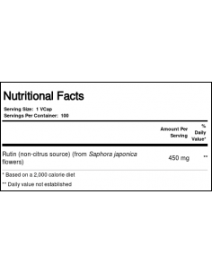 NOW Rutin 450 mg 100 kapszula 2