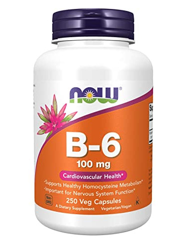 NOW B-6 100 mg 250 kapszula