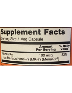 MK-7 Vitamin K-2 100 mcg 2