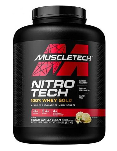 MuscleTech NitroTech 100% Whey Gold 2270 g