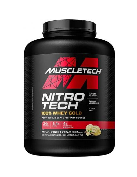 MuscleTech NitroTech 100% Whey Gold 2270 g MuscleTech NitroTech 100% Whey Gold 2270 g