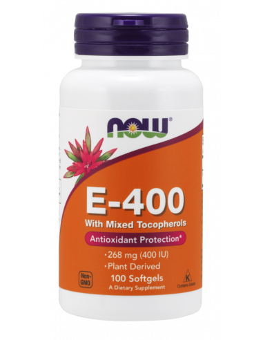 NOW E-400 with mixed Tocopherols