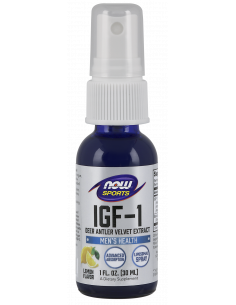 NOW IGF-1 Deer Antler Velvet Extract 30 ml lemon