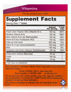 NOW Sustained Relese B-100 100 tabletta 2